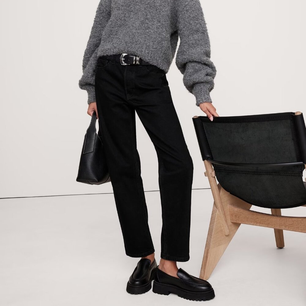 Banana Republic High-rise Straight Jeans